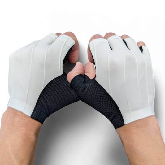 Race Aero Gloves - White