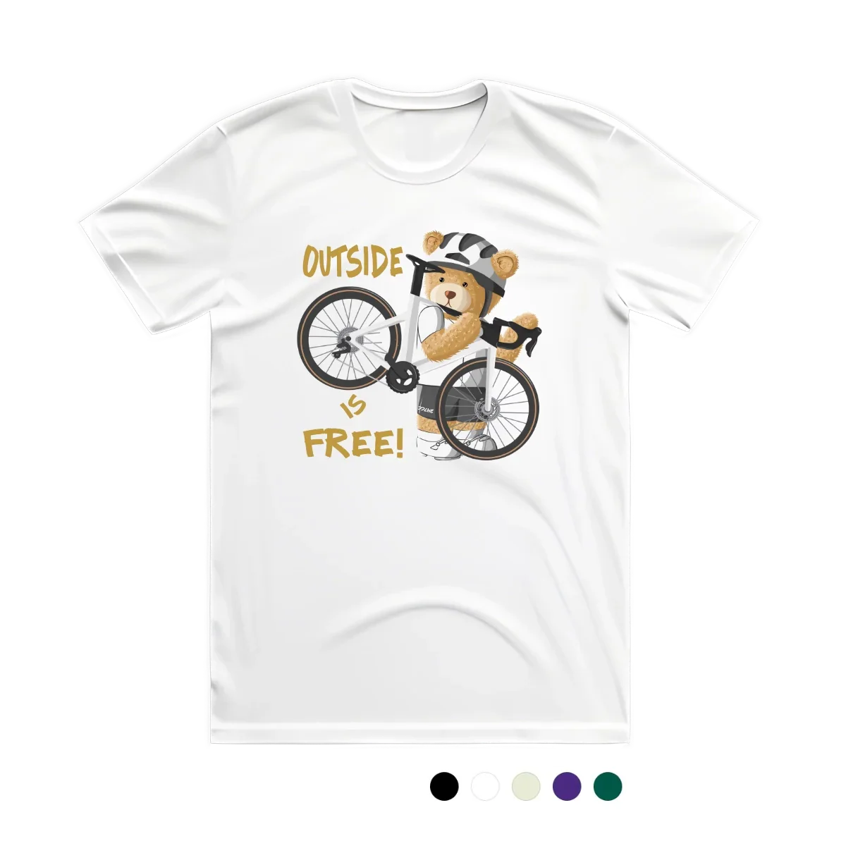 Premium Soft T-Shirt - Outside is Free!