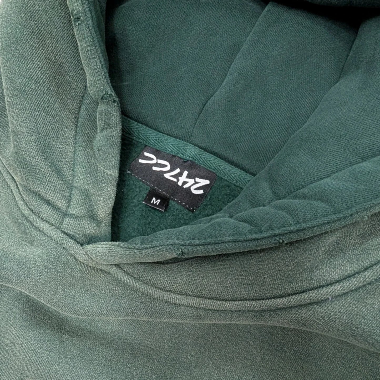 Heavyweight Acid Washed Hoodie - Origin Green