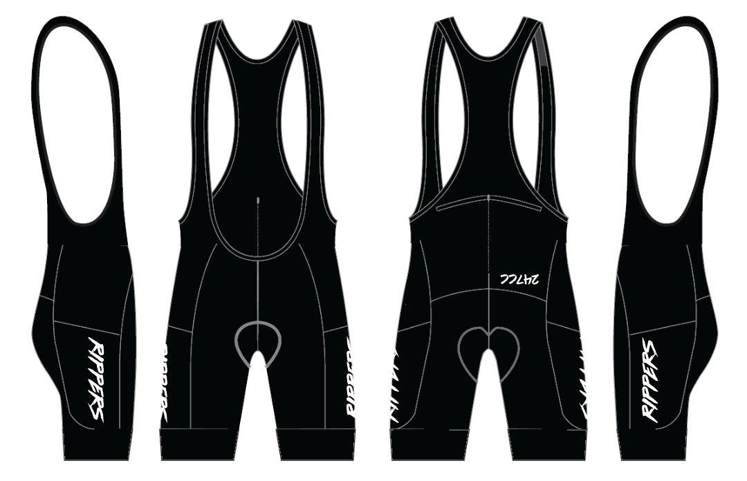 Endurance Light Bib - Ripper Black $100