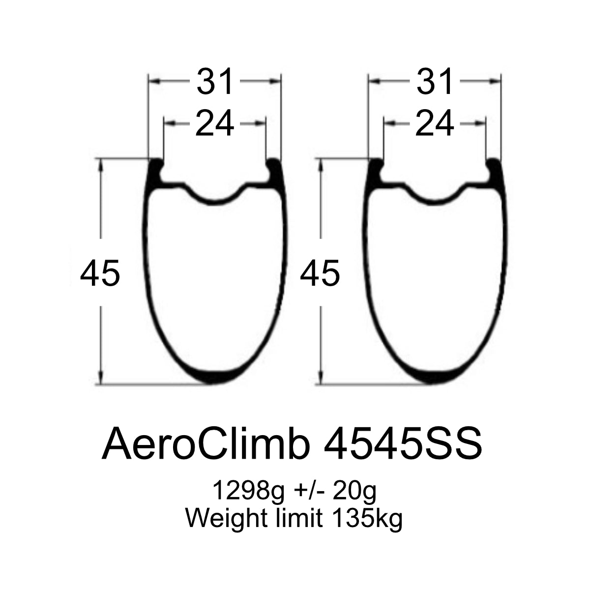 AeroClimb SS / Sapim CX-Rays *Preorder $999*