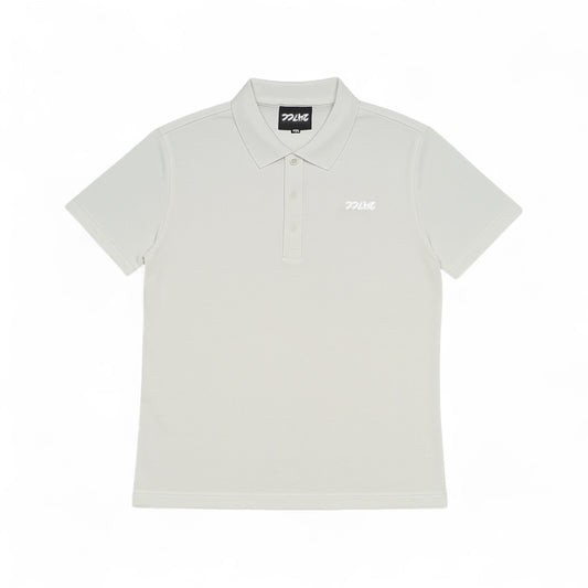 Stretchy Slim Fit Polo - White