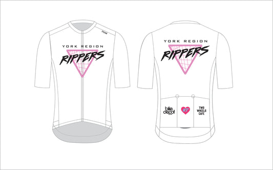 Pro Light Aero Jersey - Rippers White $100
